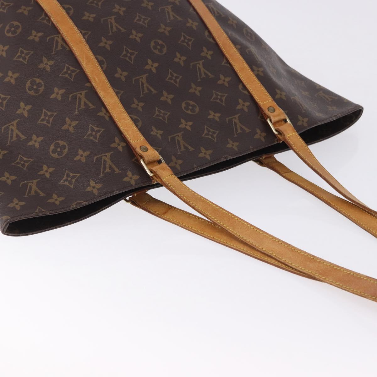 LOUIS VUITTON Monogram Sac Shopping Tote Bag M51108 LV Auth BA15097