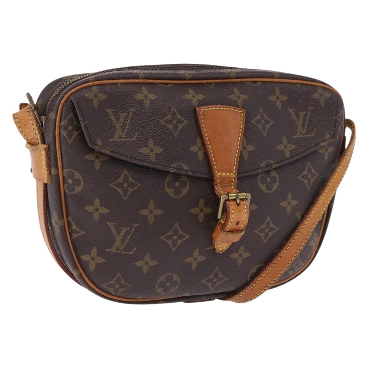 LOUIS VUITTON Monogram Jeune Fille MM Shoulder Bag M51226 LV Auth BA15123