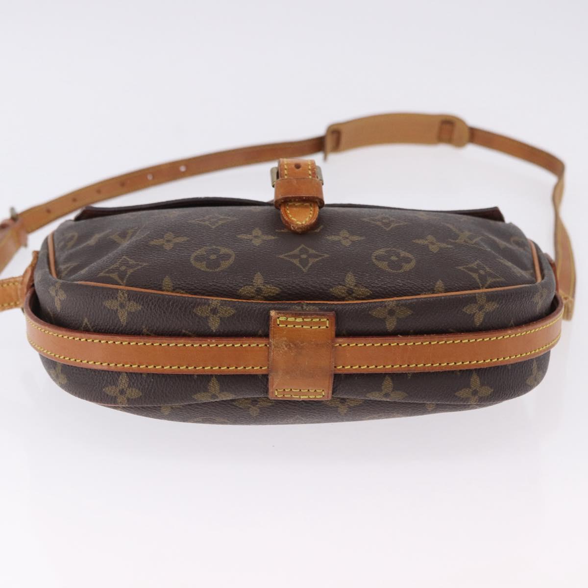 LOUIS VUITTON Monogram Jeune Fille MM Shoulder Bag M51226 LV Auth BA15123