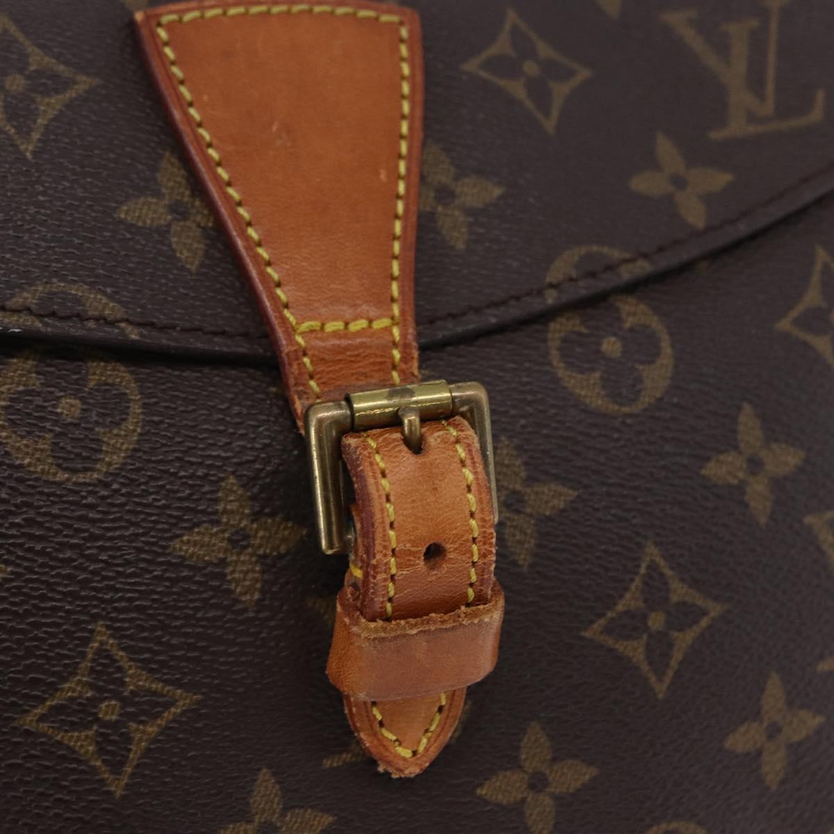 LOUIS VUITTON Monogram Jeune Fille MM Shoulder Bag M51226 LV Auth BA15123