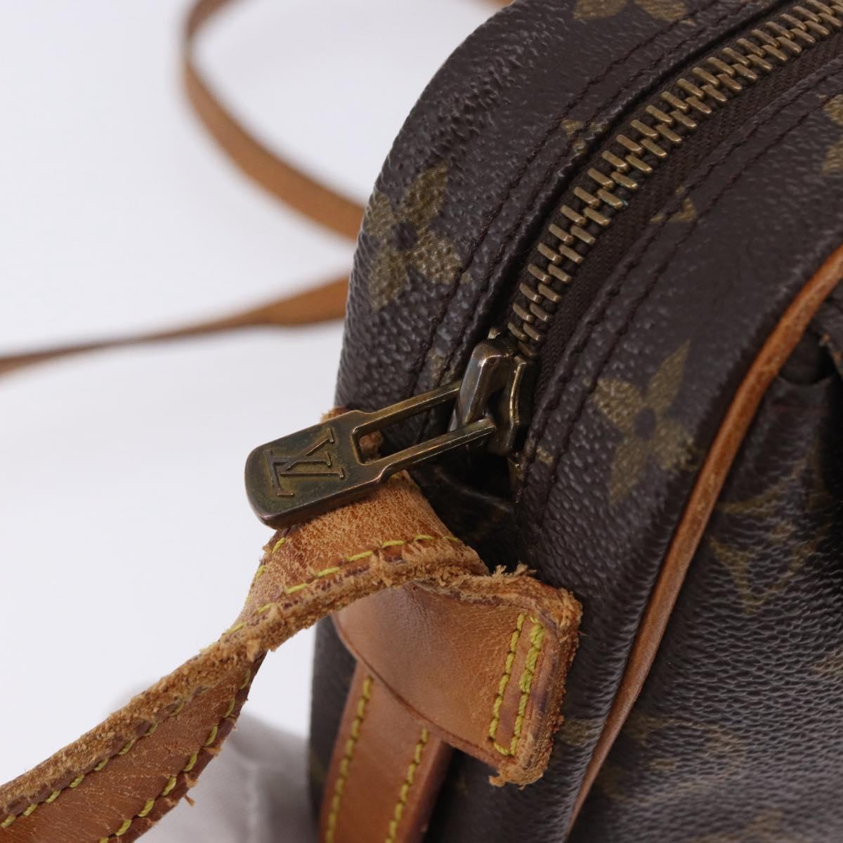 LOUIS VUITTON Monogram Jeune Fille MM Shoulder Bag M51226 LV Auth BA15123