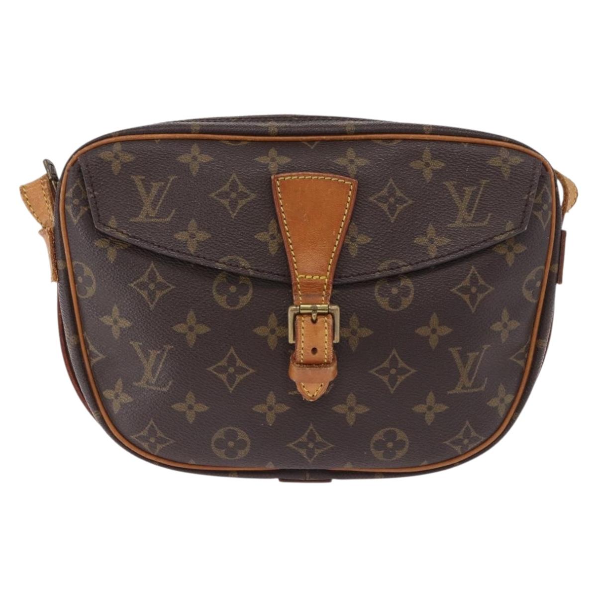LOUIS VUITTON Monogram Jeune Fille MM Shoulder Bag M51226 LV Auth BA15123