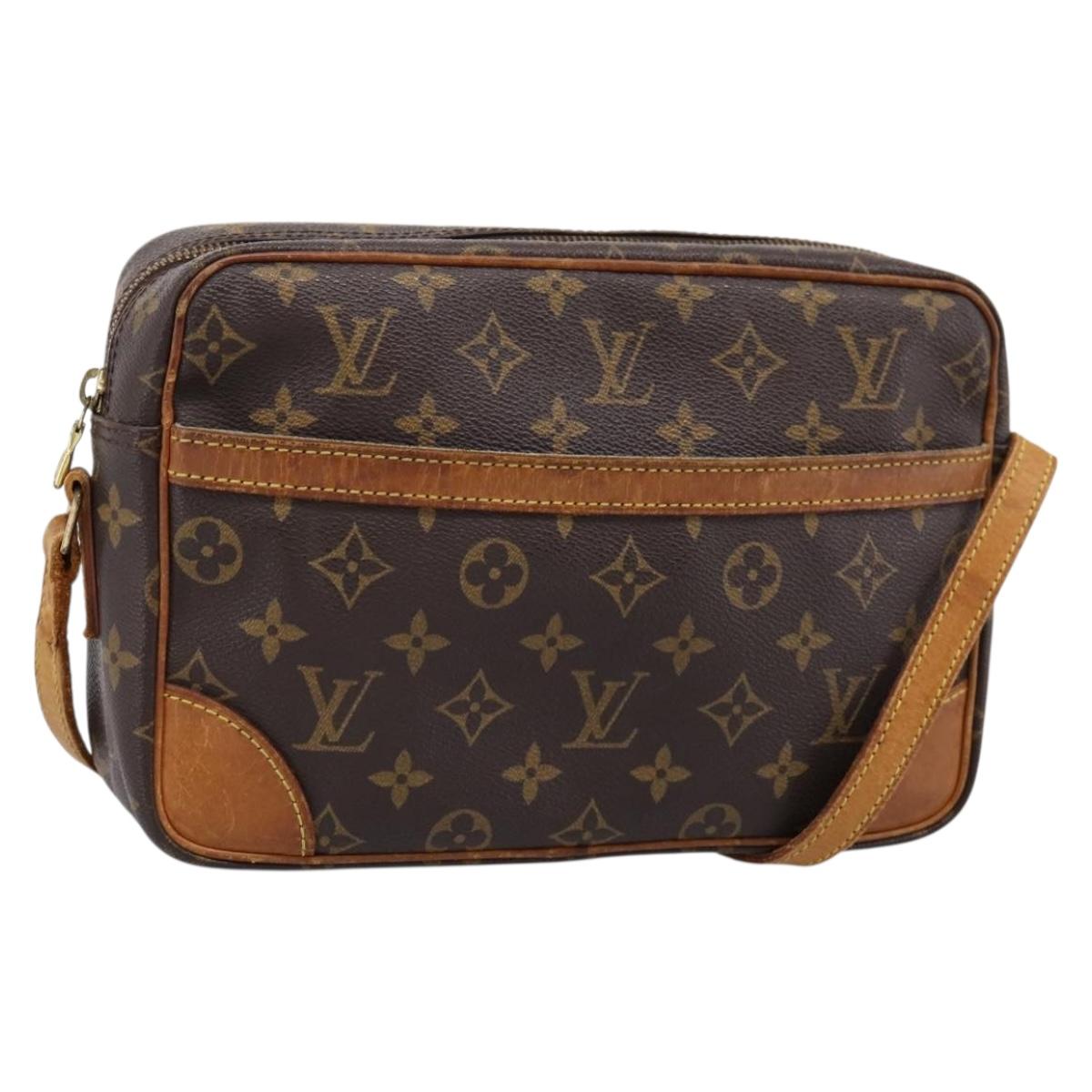 LOUIS VUITTON Monogram Trocadero 27 Shoulder Bag M51274 LV Auth BA15127