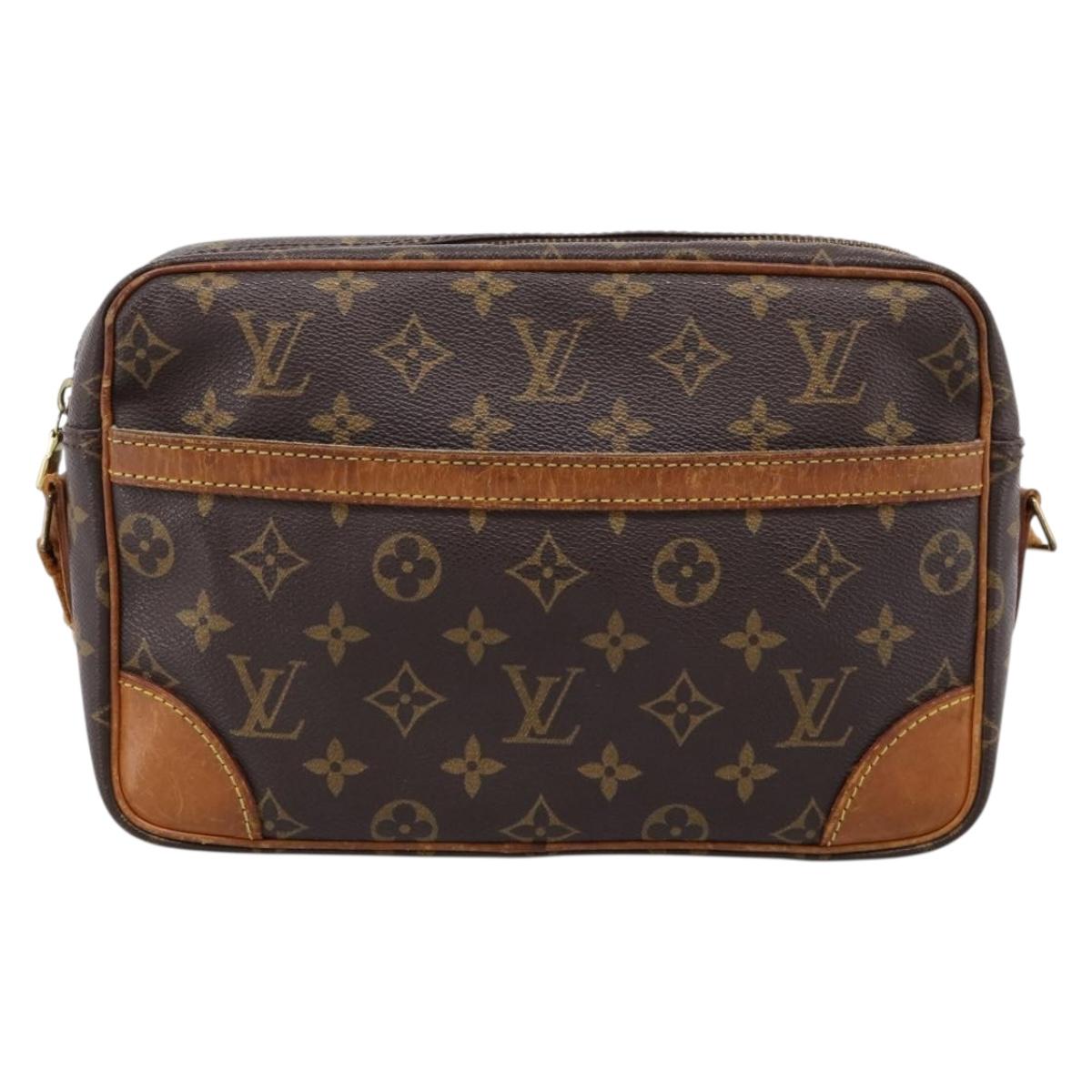 LOUIS VUITTON Monogram Trocadero 27 Shoulder Bag M51274 LV Auth BA15127