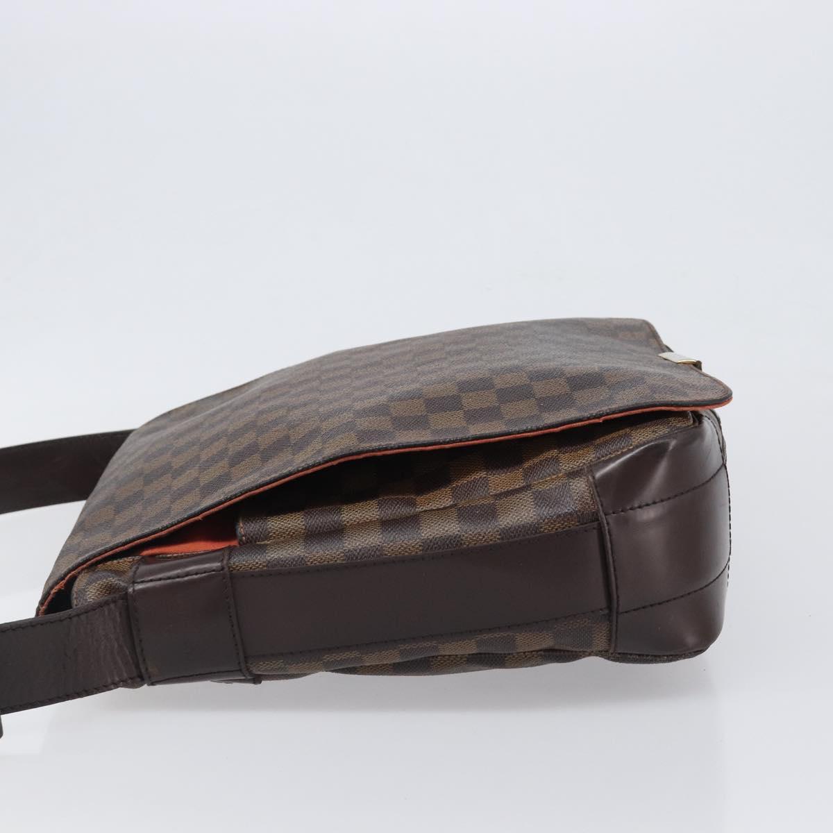 LOUIS VUITTON Damier Ebene Bastille Shoulder Bag N45258 LV Auth BA15131