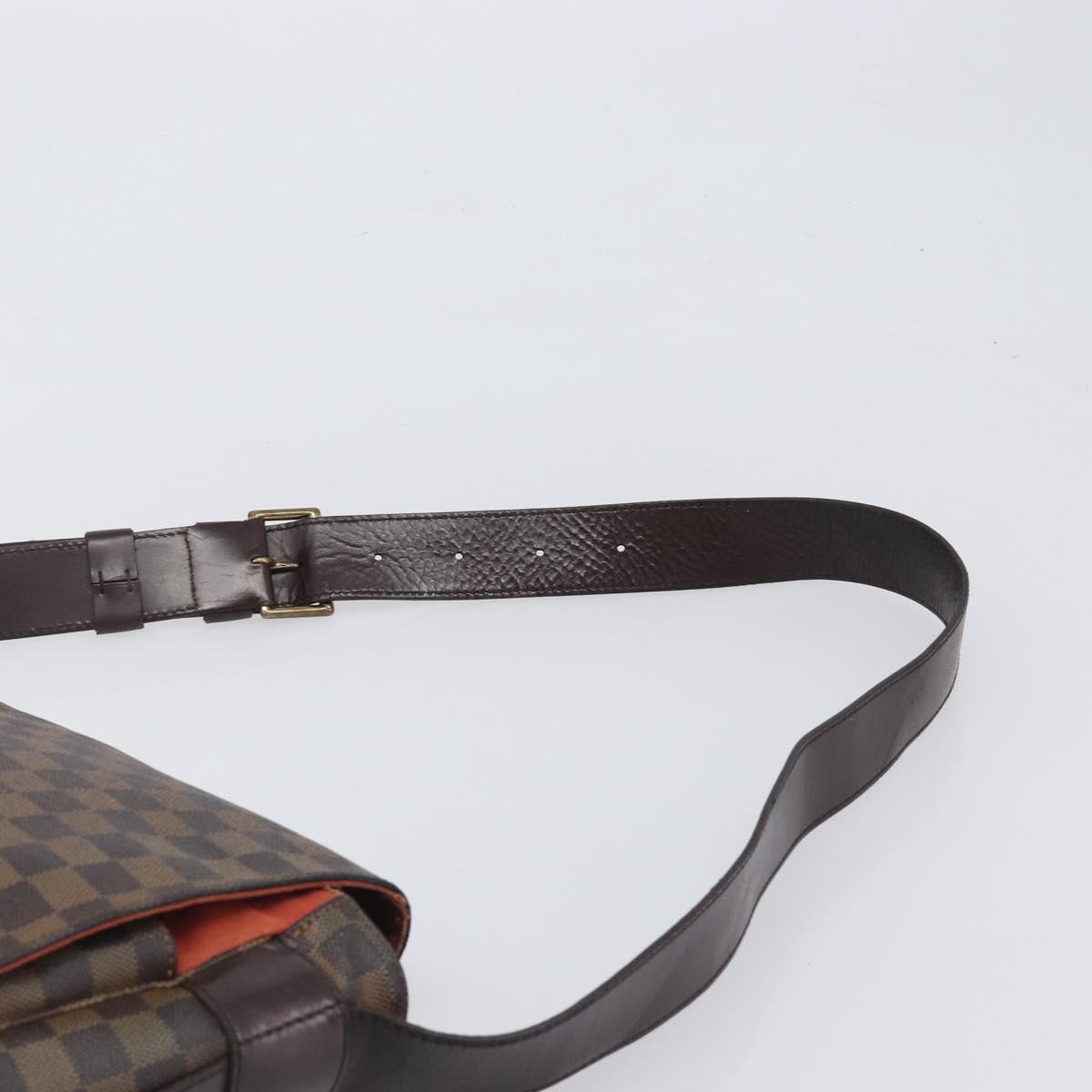 LOUIS VUITTON Damier Ebene Bastille Shoulder Bag N45258 LV Auth BA15131
