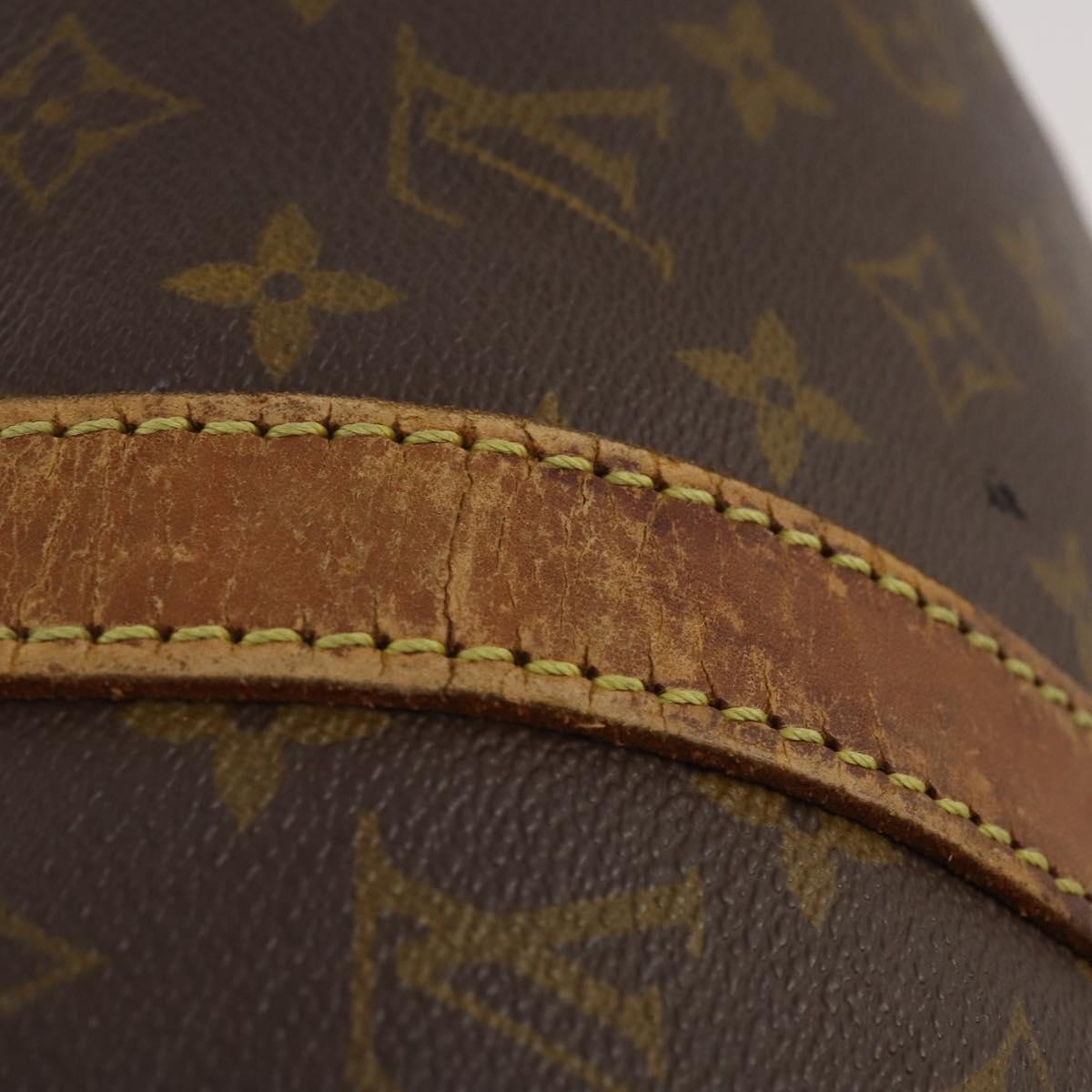 LOUIS VUITTON Monogram Sac Souple 45 Boston Bag M41624 LV Auth BA15132