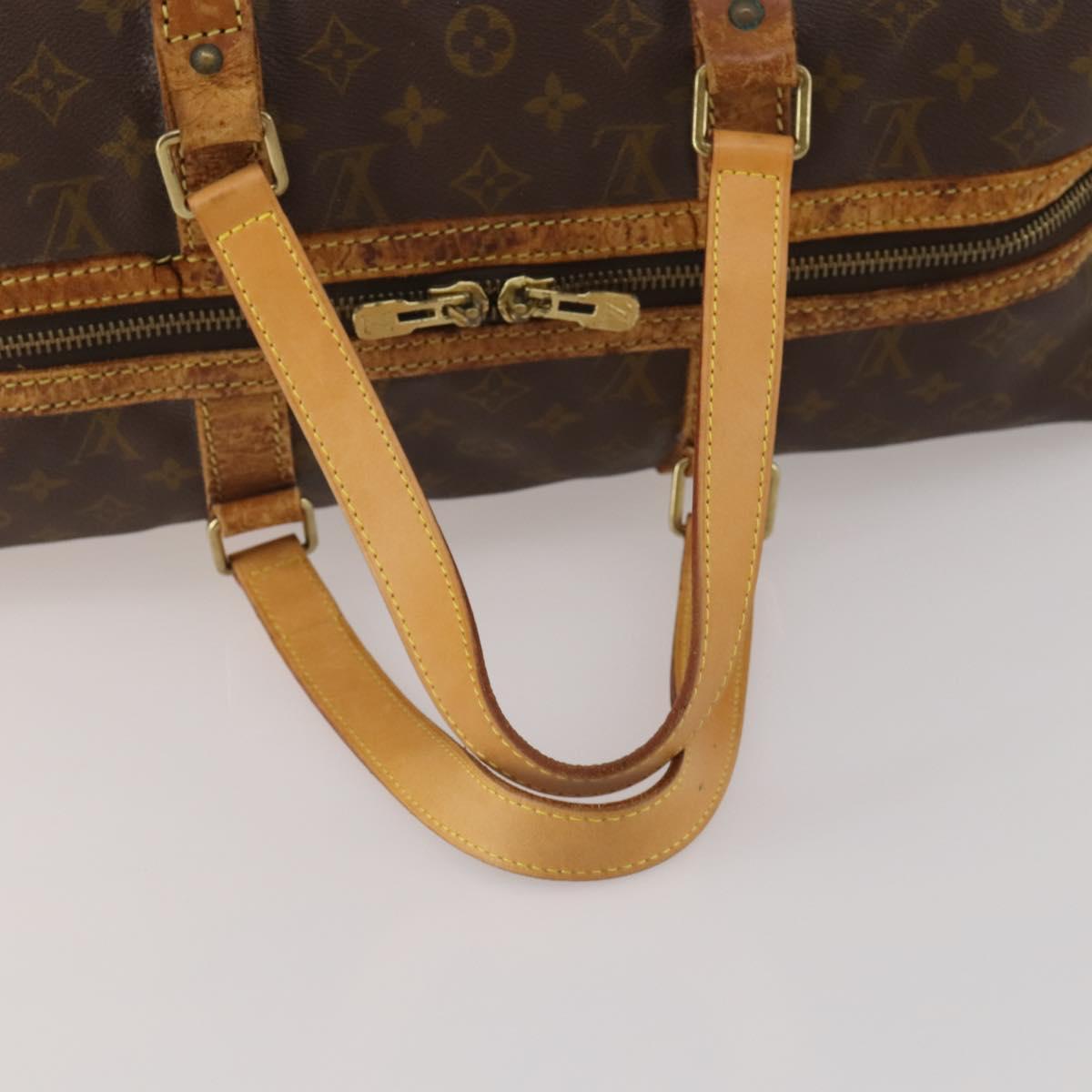LOUIS VUITTON Monogram Sac Souple 45 Boston Bag M41624 LV Auth BA15132