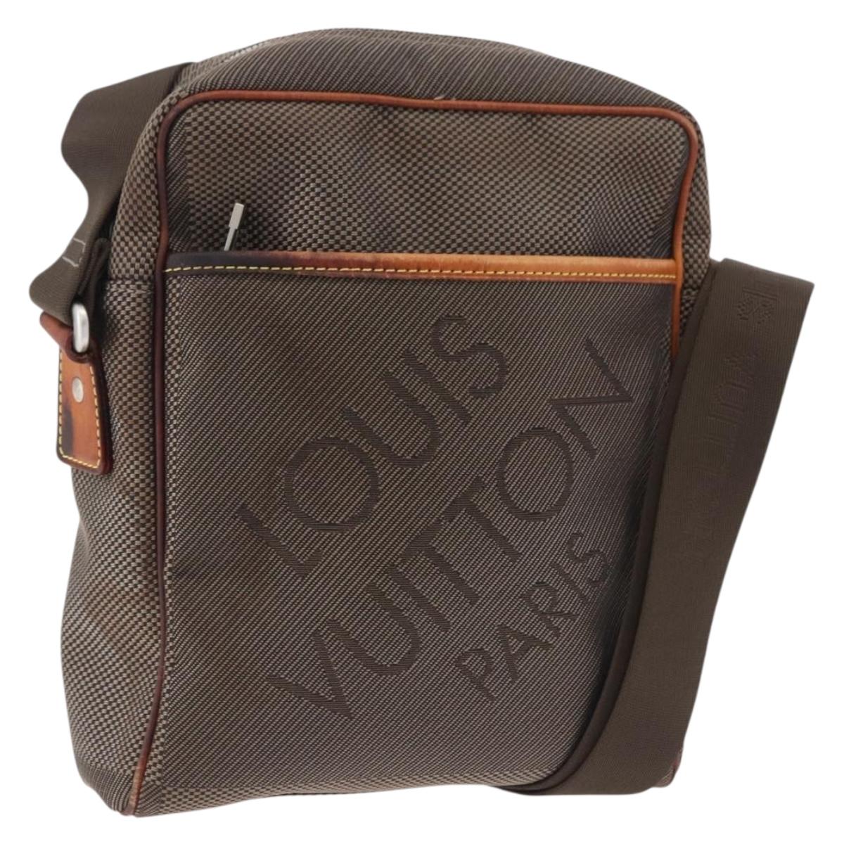 LOUIS VUITTON Damier Geant Sitadan NM Bag Brown Tail M93224 LV Auth BA15134