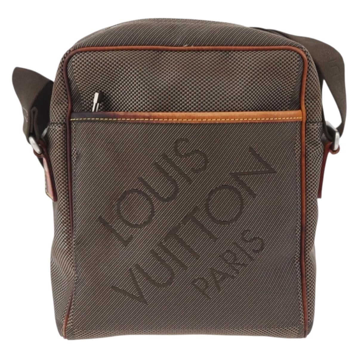 LOUIS VUITTON Damier Geant Sitadan NM Bag Brown Tail M93224 LV Auth BA15134