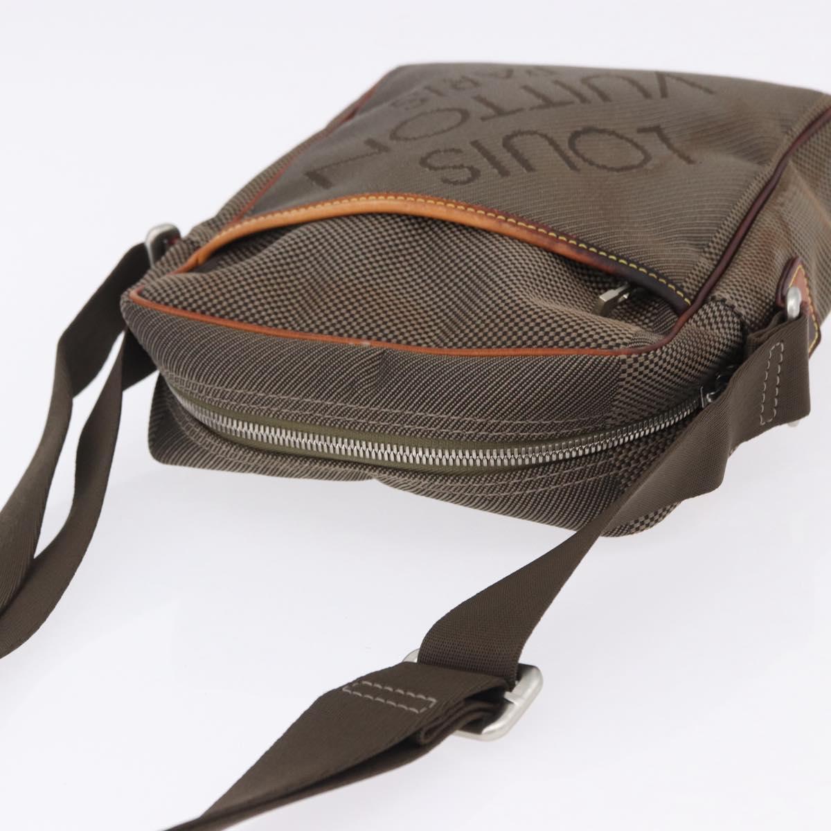 LOUIS VUITTON Damier Geant Sitadan NM Bag Brown Tail M93224 LV Auth BA15134