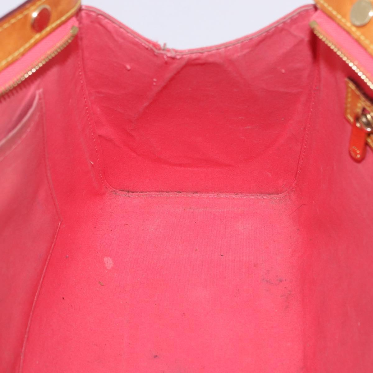 LOUIS VUITTON Monogram Vernis Blair MM Hand Bag Rose rich M90262 LV Auth BA15136