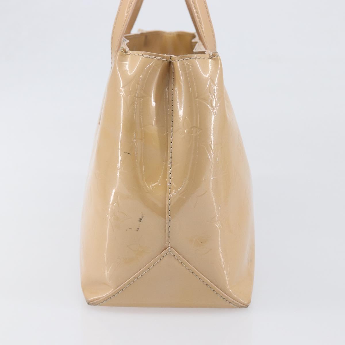LOUIS VUITTON Monogram Vernis Wilshire PM Rose Flow lantern M91642 Auth BA15141