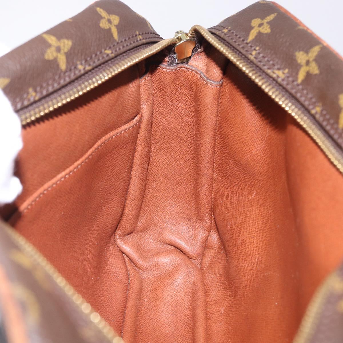 LOUIS VUITTON Monogram Compiegne 28 Clutch Bag M51845 LV Auth BA15142