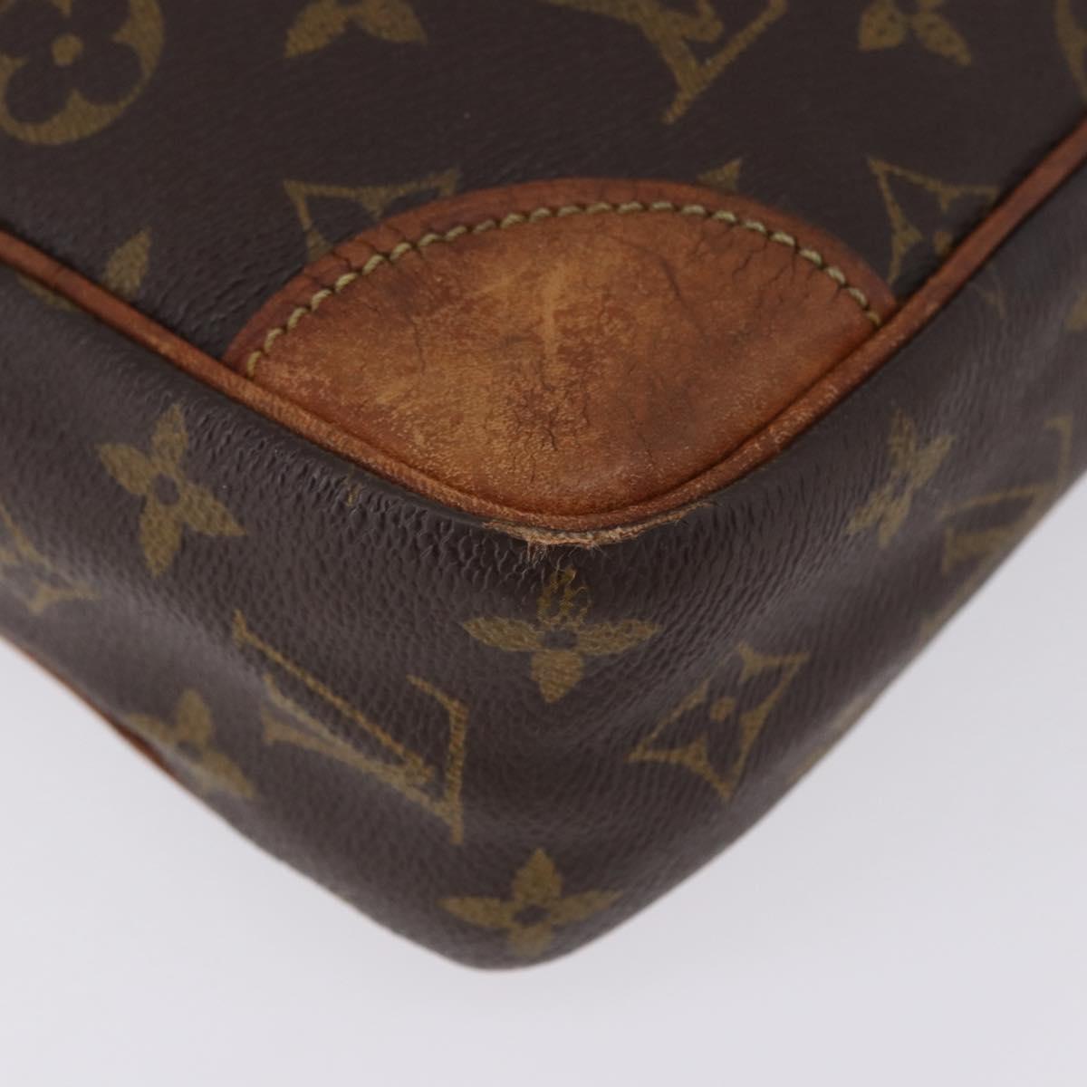 LOUIS VUITTON Monogram Compiegne 28 Clutch Bag M51845 LV Auth BA15142