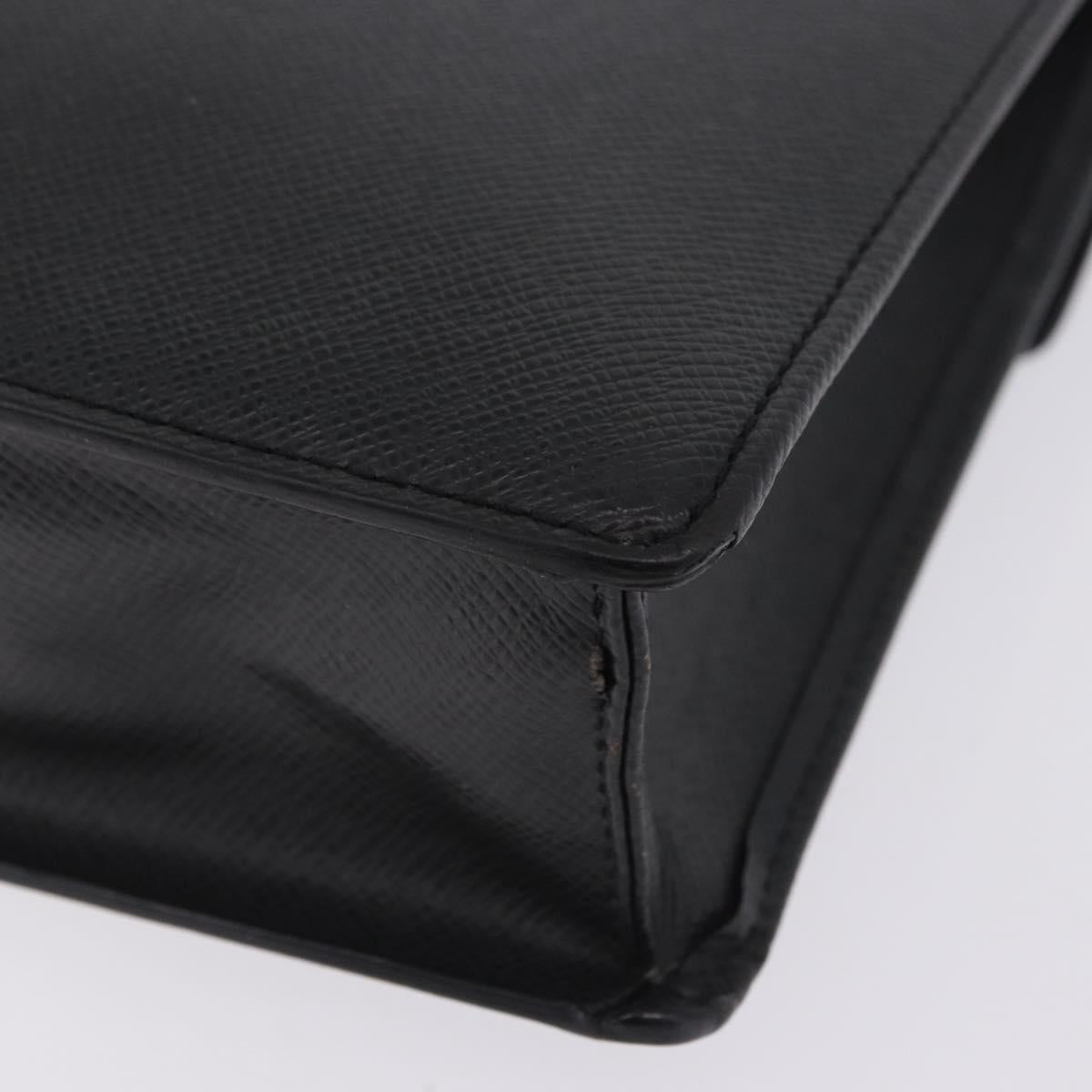 LOUIS VUITTON Taiga Porte Documents Angara Briefcase Ardoise M30772 Auth BA15145