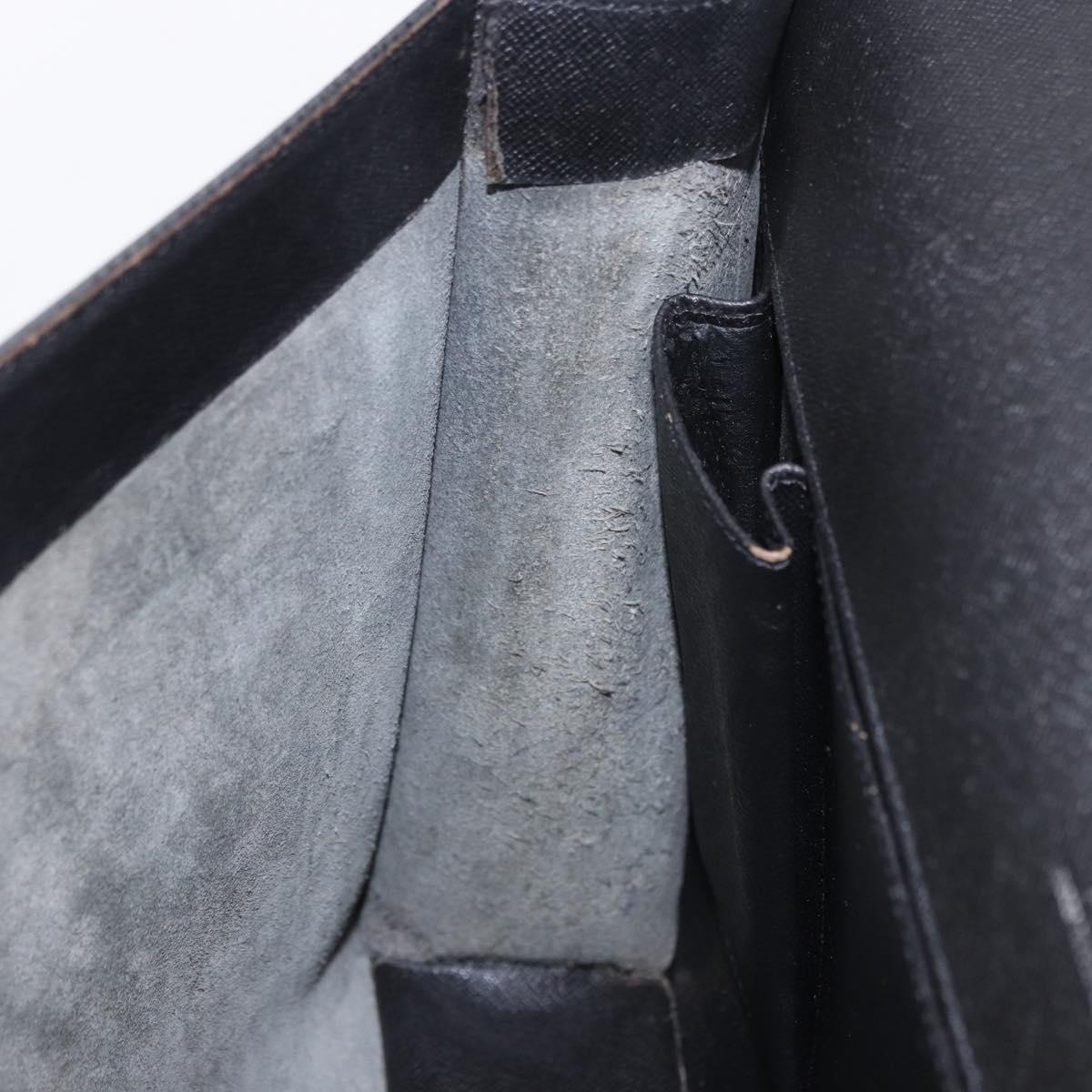 LOUIS VUITTON Taiga Porte Documents Angara Briefcase Ardoise M30772 Auth BA15145