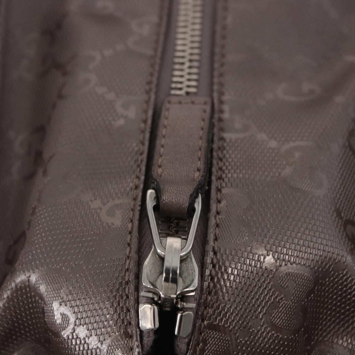 GUCCI GG Implementation Tote Bag PVC Pink Silver 211137 Auth BA15146