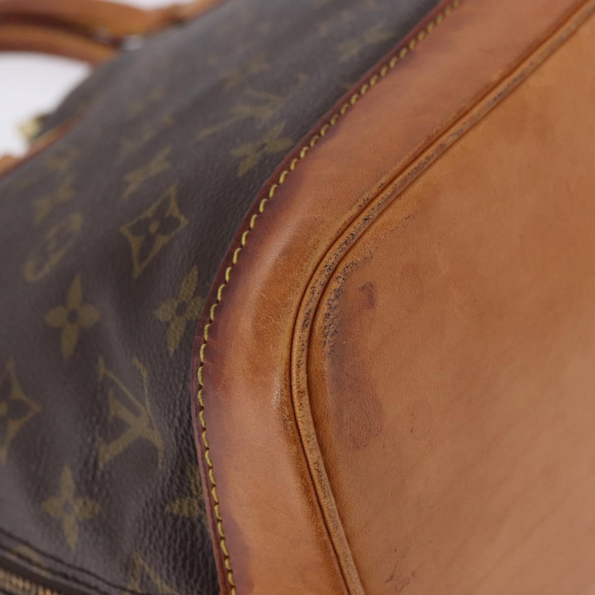 LOUIS VUITTON Monogram Alma PM Hand Bag M53151 LV Auth BA15149