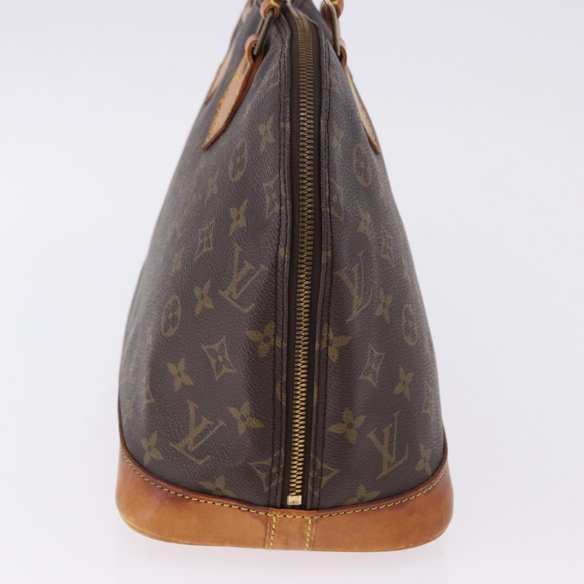 LOUIS VUITTON Monogram Alma PM Hand Bag M53151 LV Auth BA15149