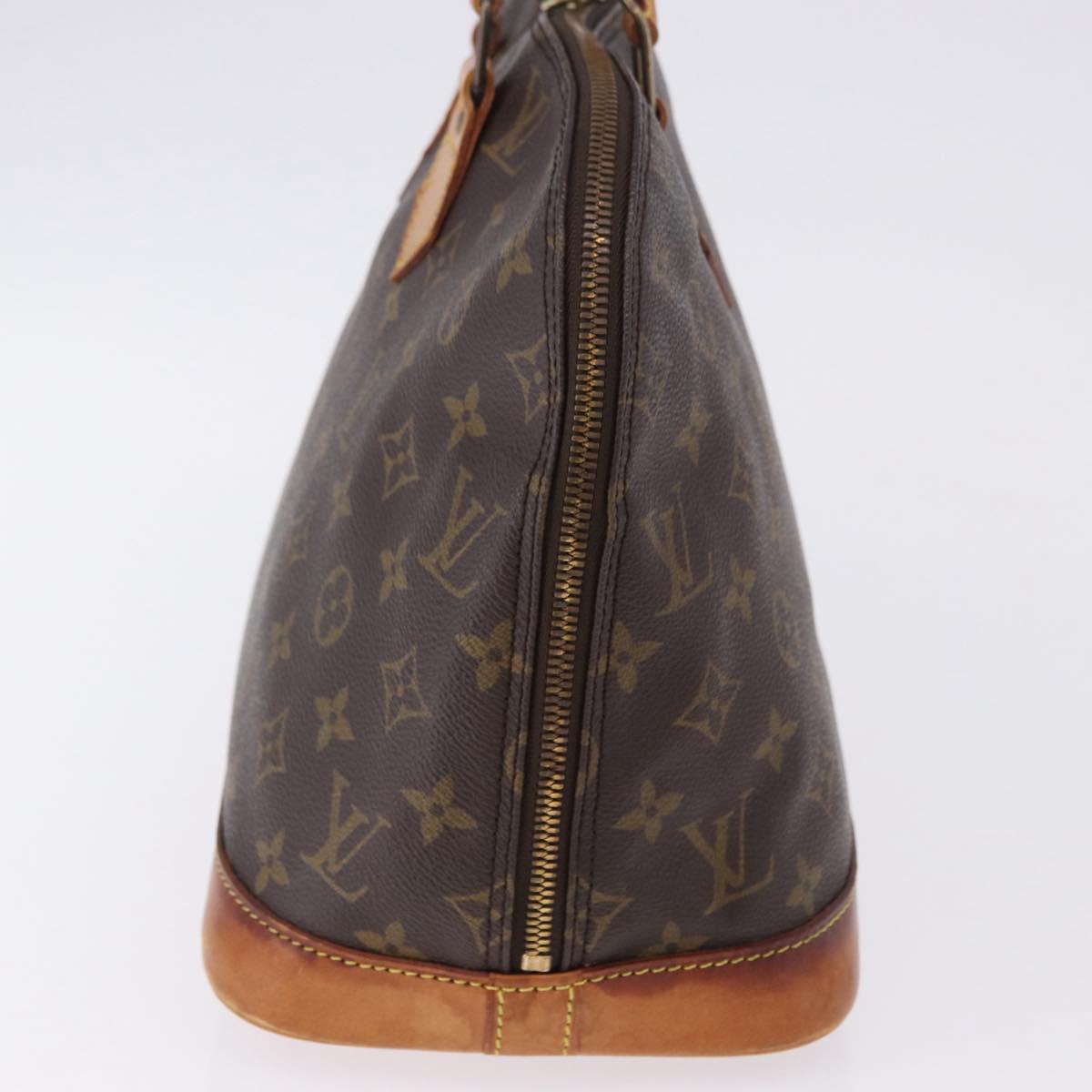 LOUIS VUITTON Monogram Alma PM Hand Bag M53151 LV Auth BA15149