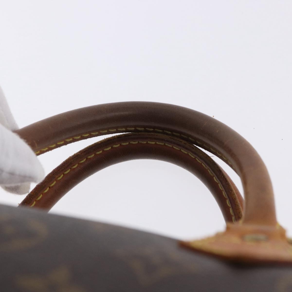 LOUIS VUITTON Monogram Speedy 35 Hand Bag M41524 LV Auth BA15156