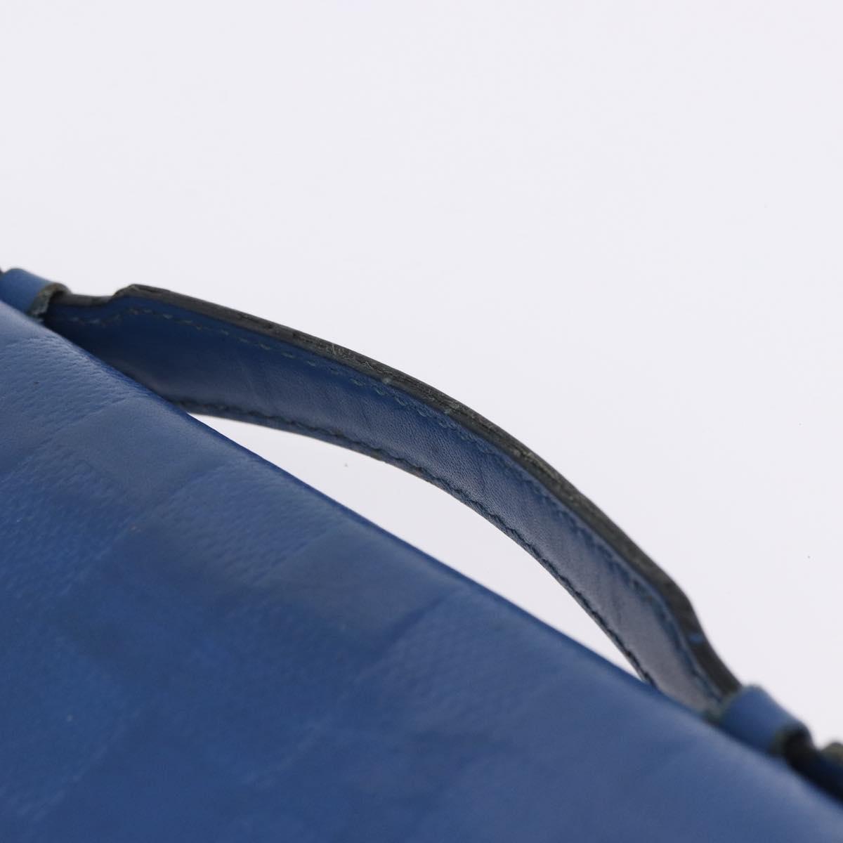 LOUIS VUITTON Damier Infini Zippy XL Travel Case Blue N60079 LV Auth BA15157
