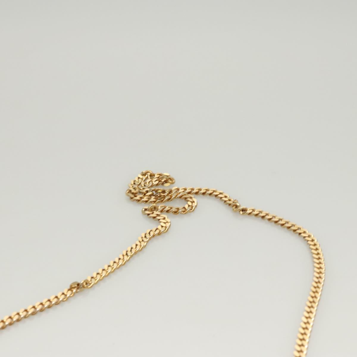 CELINE Chain Shoulder Bag Suede Purple Auth BA1516