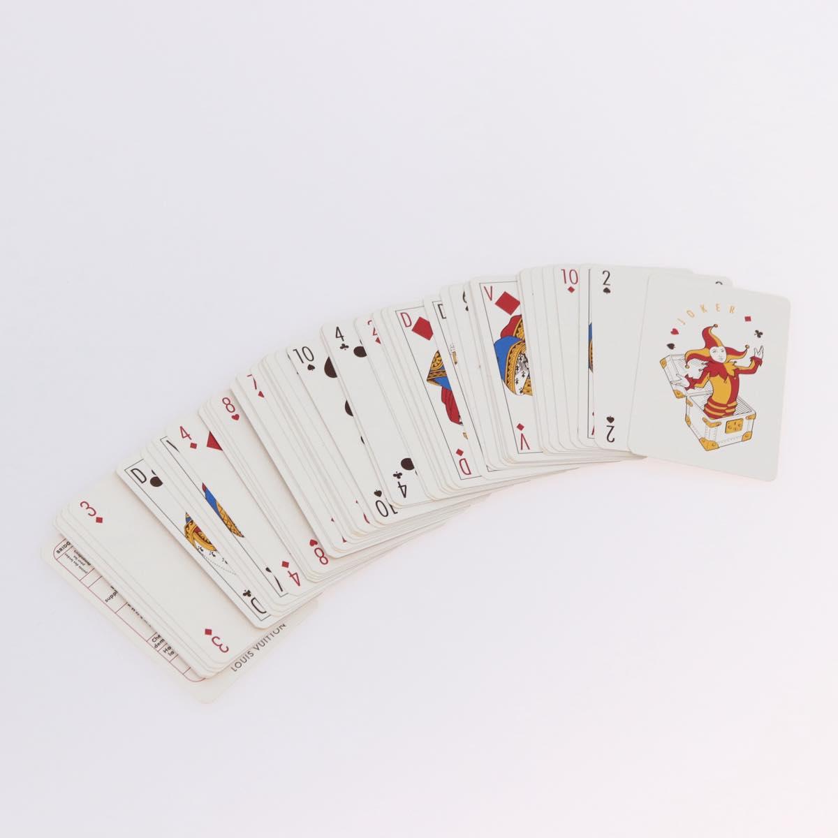 LOUIS VUITTON Cult Towaju Playing Cards paper Multicolor M65460 LV Auth BA15175