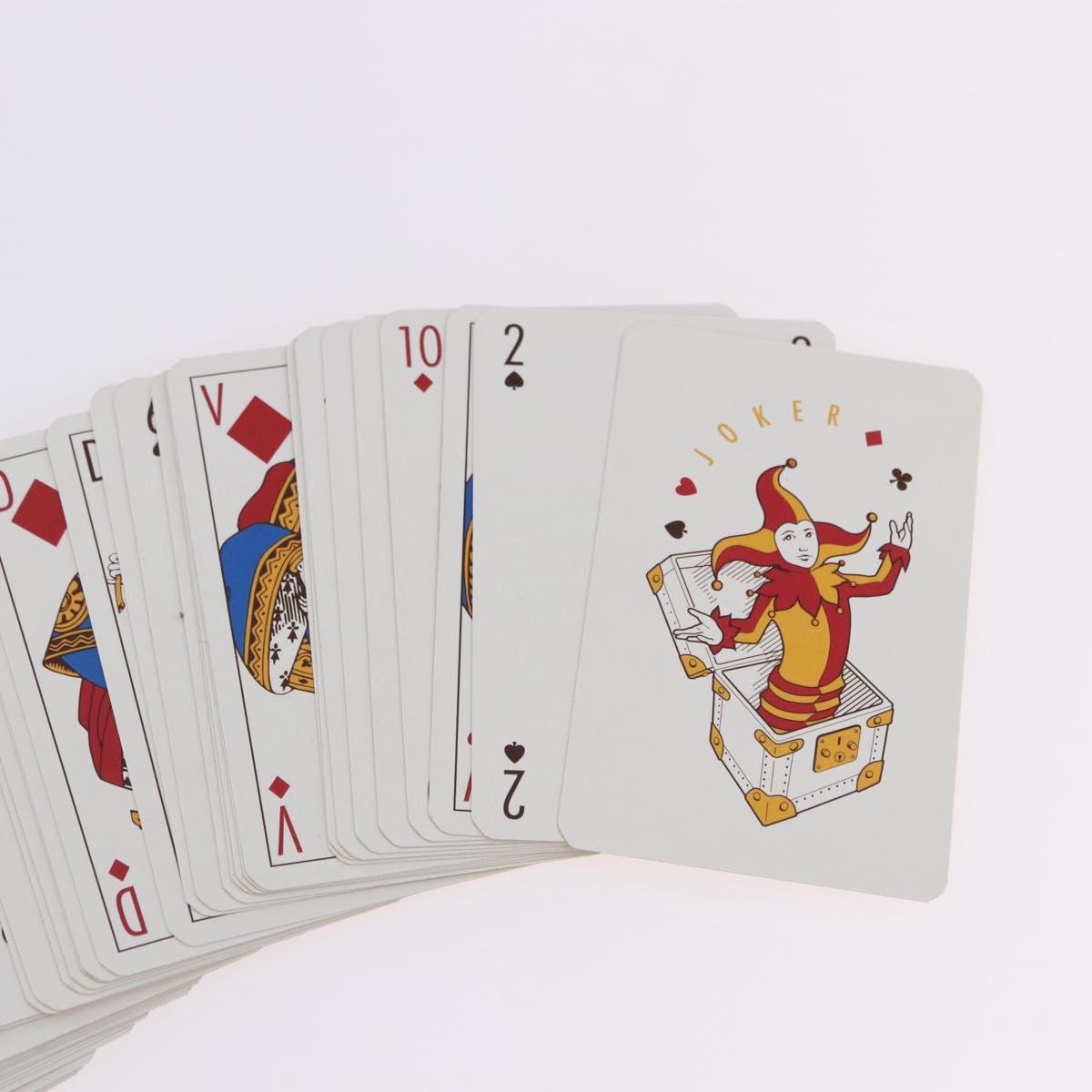 LOUIS VUITTON Cult Towaju Playing Cards paper Multicolor M65460 LV Auth BA15175