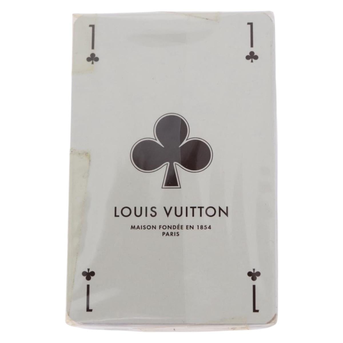 LOUIS VUITTON Cult Towaju Playing Cards paper Multicolor M65460 LV Auth BA15175