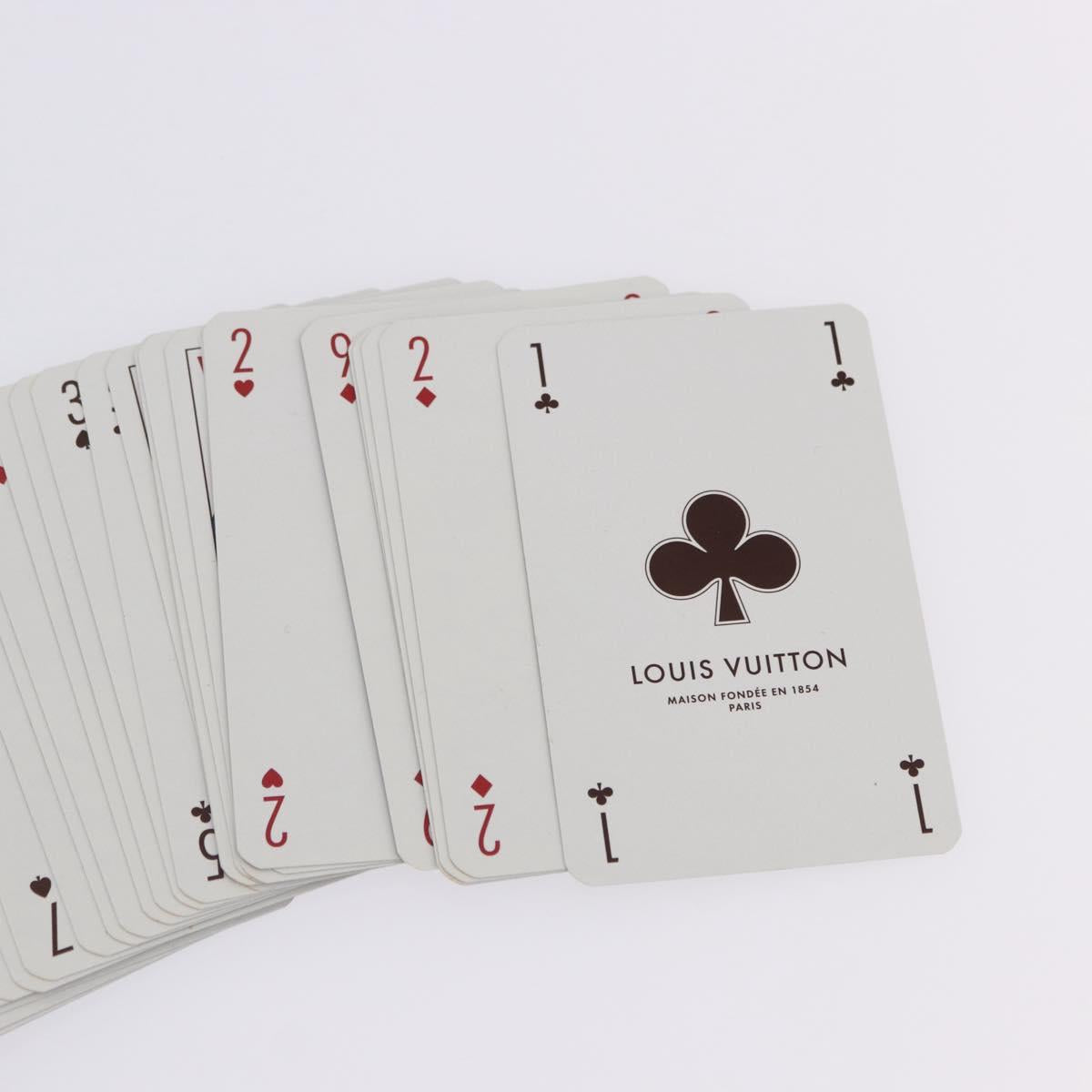 LOUIS VUITTON Cult Towaju Playing Cards paper Multicolor M65460 LV Auth BA15175