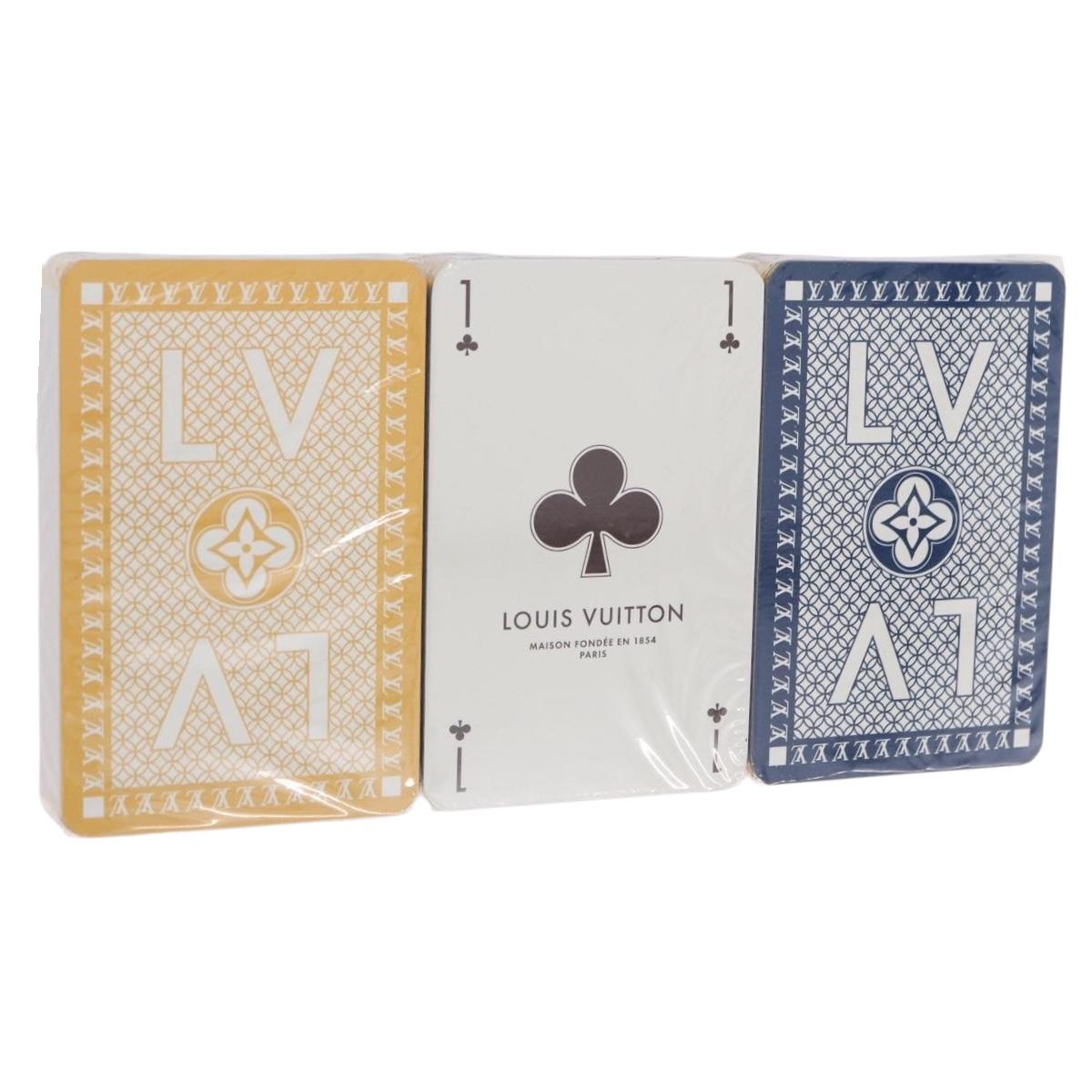 LOUIS VUITTON Cult Towaju Playing Cards paper Multicolor M65460 LV Auth BA15176M