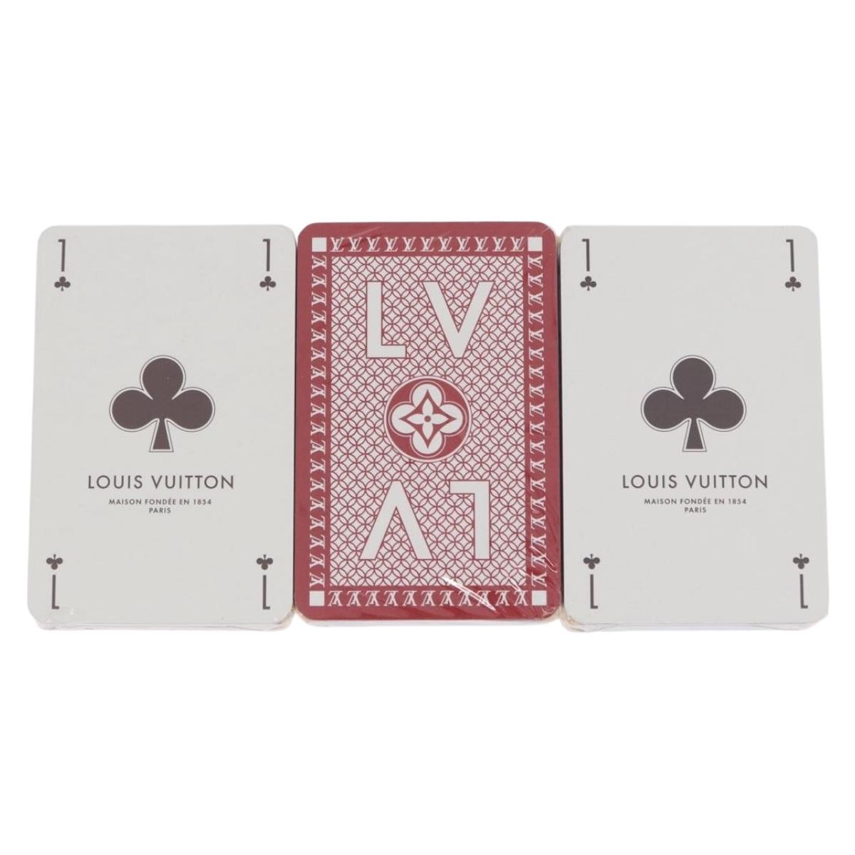LOUIS VUITTON Cult Towaju Playing Cards paper Multicolor M65460 LV Auth BA15176M