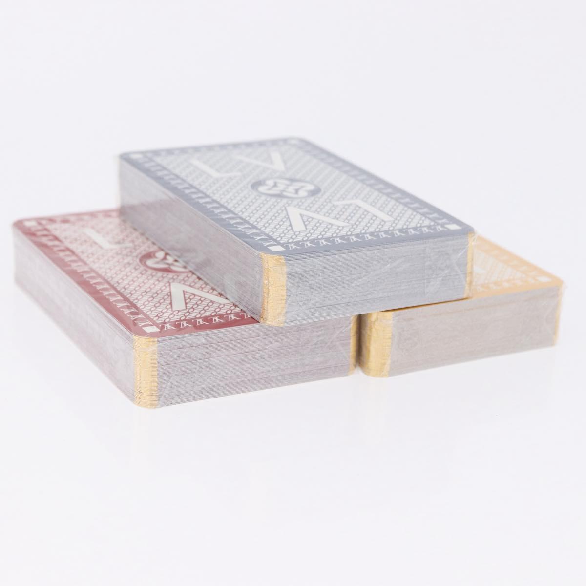 LOUIS VUITTON Cult Towaju Playing Cards paper Multicolor M65460 LV Auth BA15176M