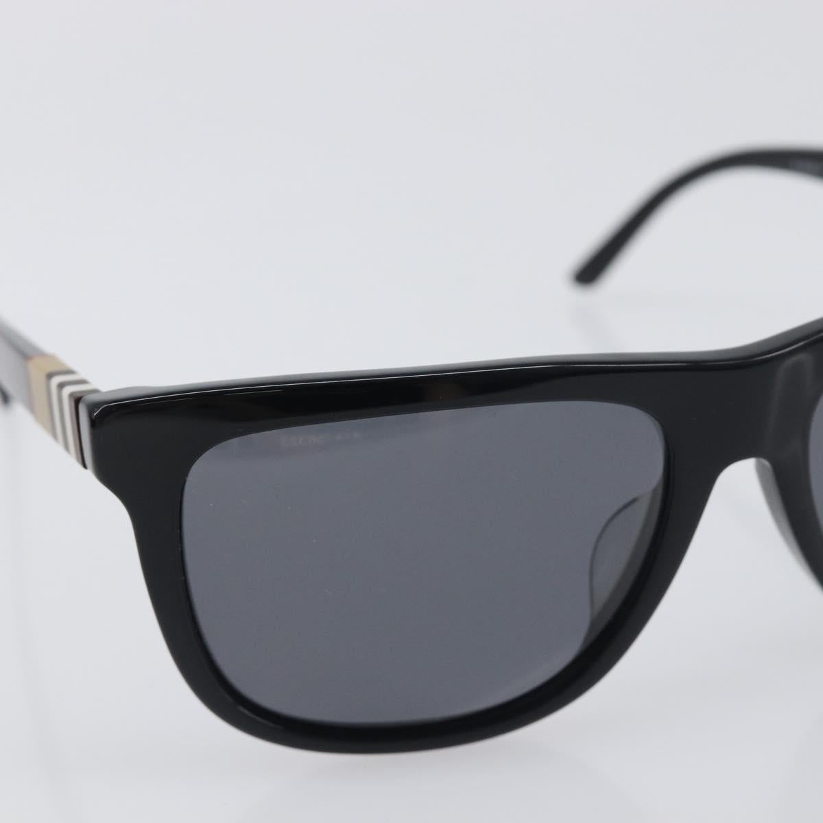 BURBERRY Nova Check Sunglasses plastic Black Auth BA15180