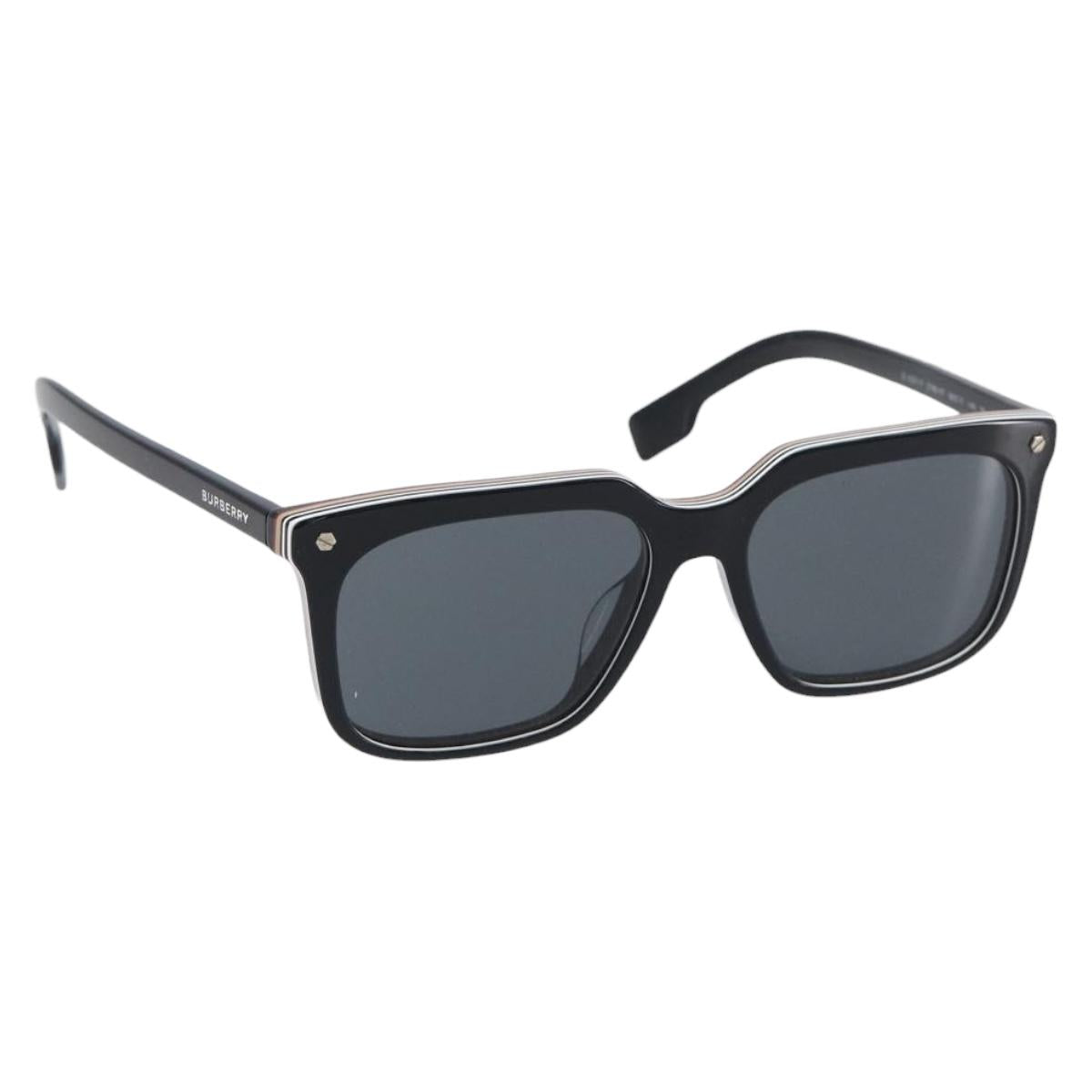 BURBERRY Sunglasses plastic Black Auth BA15181