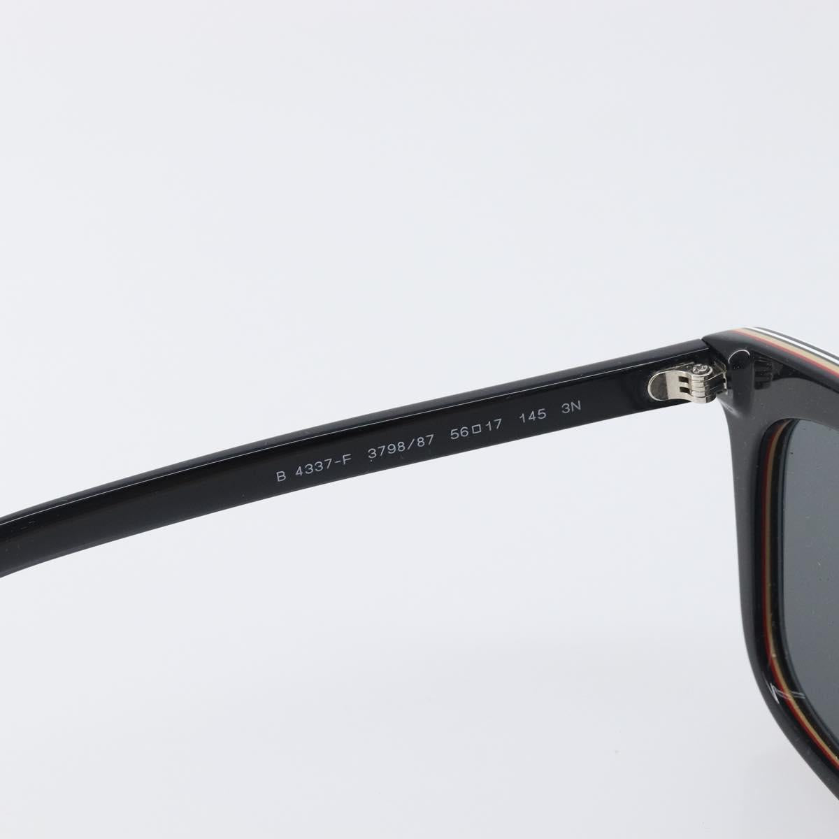 BURBERRY Sunglasses plastic Black Auth BA15181