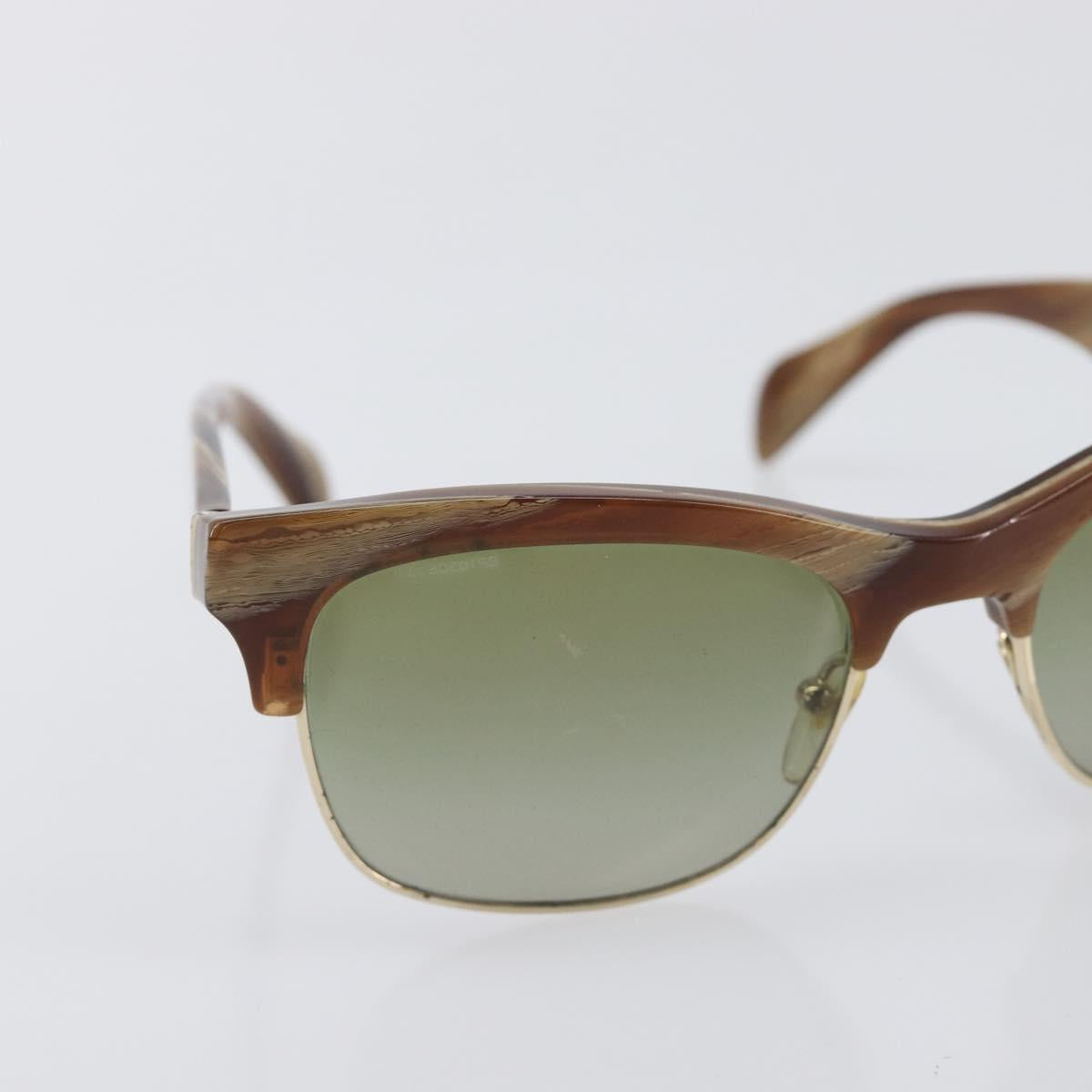 PRADA Sunglasses plastic Brown Auth BA15184