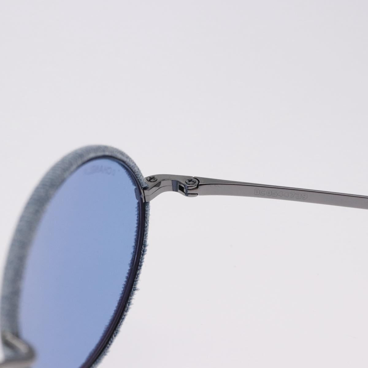 CHANEL Sunglasses Denim Blue CC Auth BA15187M