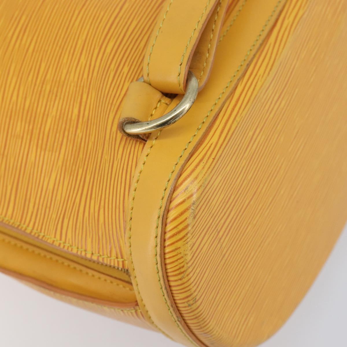 LOUIS VUITTON Epi Gobelins Backpack Yellow M52299 LV Auth BA15192