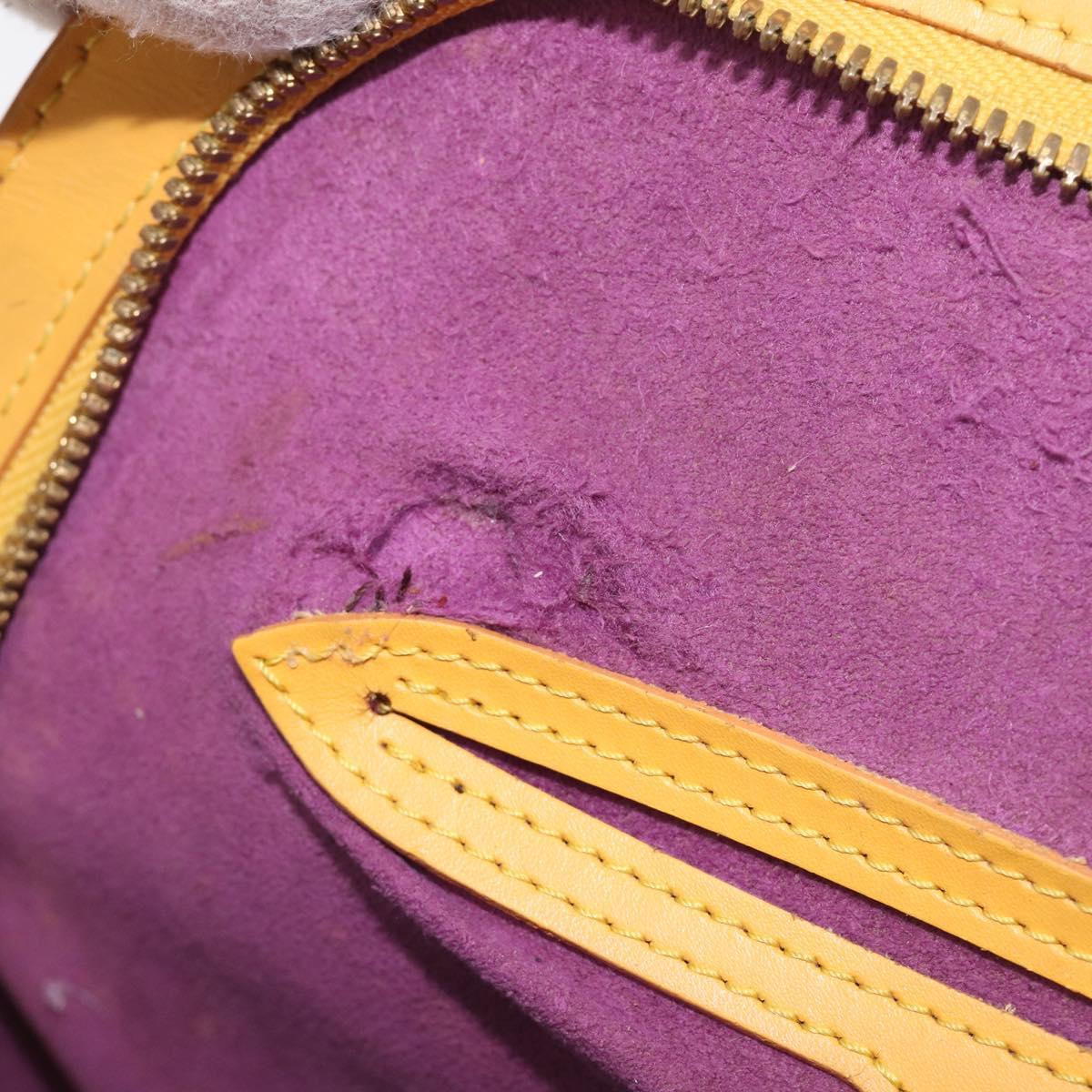 LOUIS VUITTON Epi Gobelins Backpack Yellow M52299 LV Auth BA15192