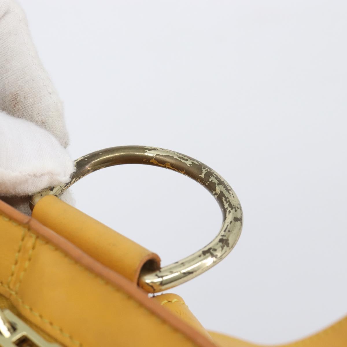 LOUIS VUITTON Epi Gobelins Backpack Yellow M52299 LV Auth BA15192