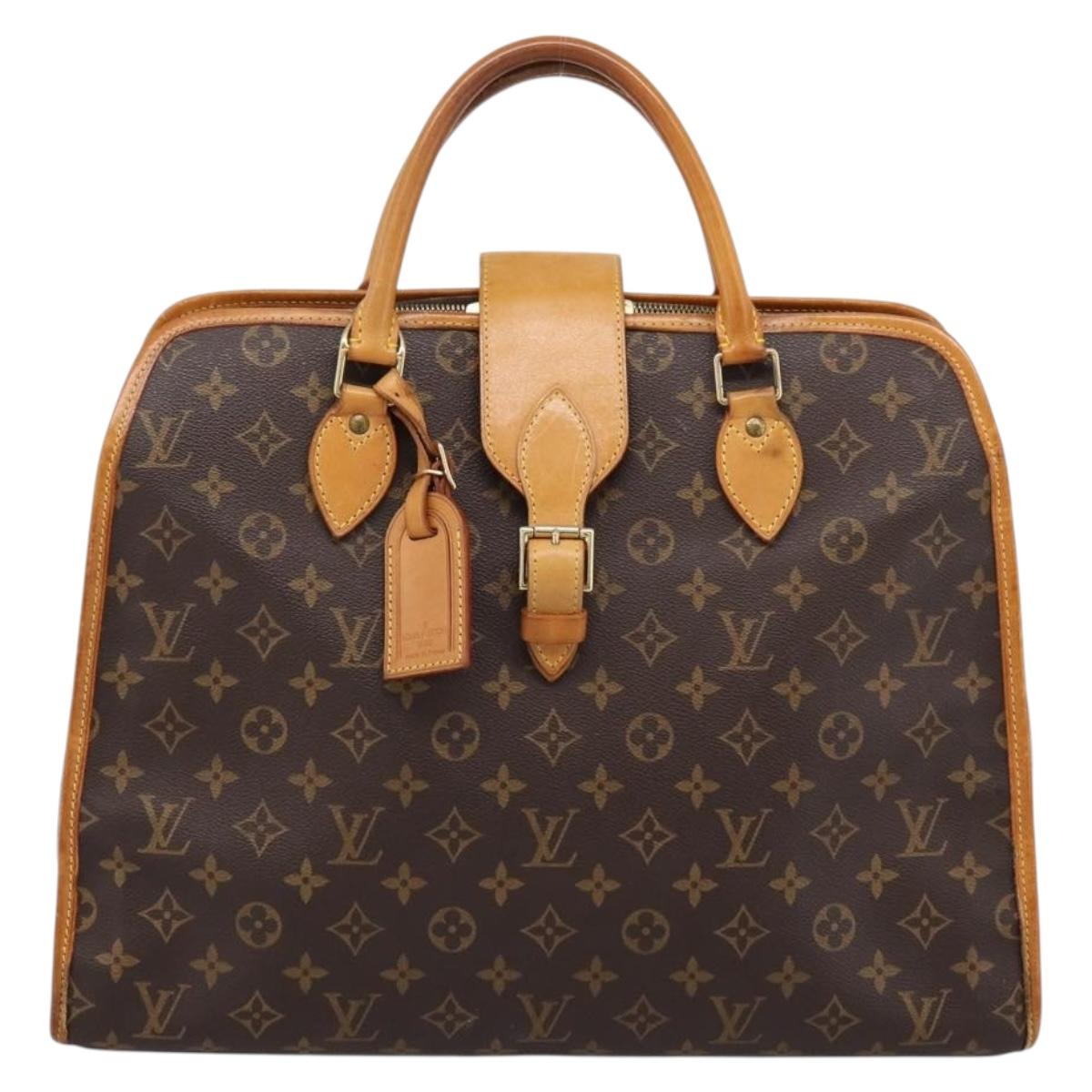 LOUIS VUITTON Monogram Rivoli Hand Bag M53380 LV Auth BA15193