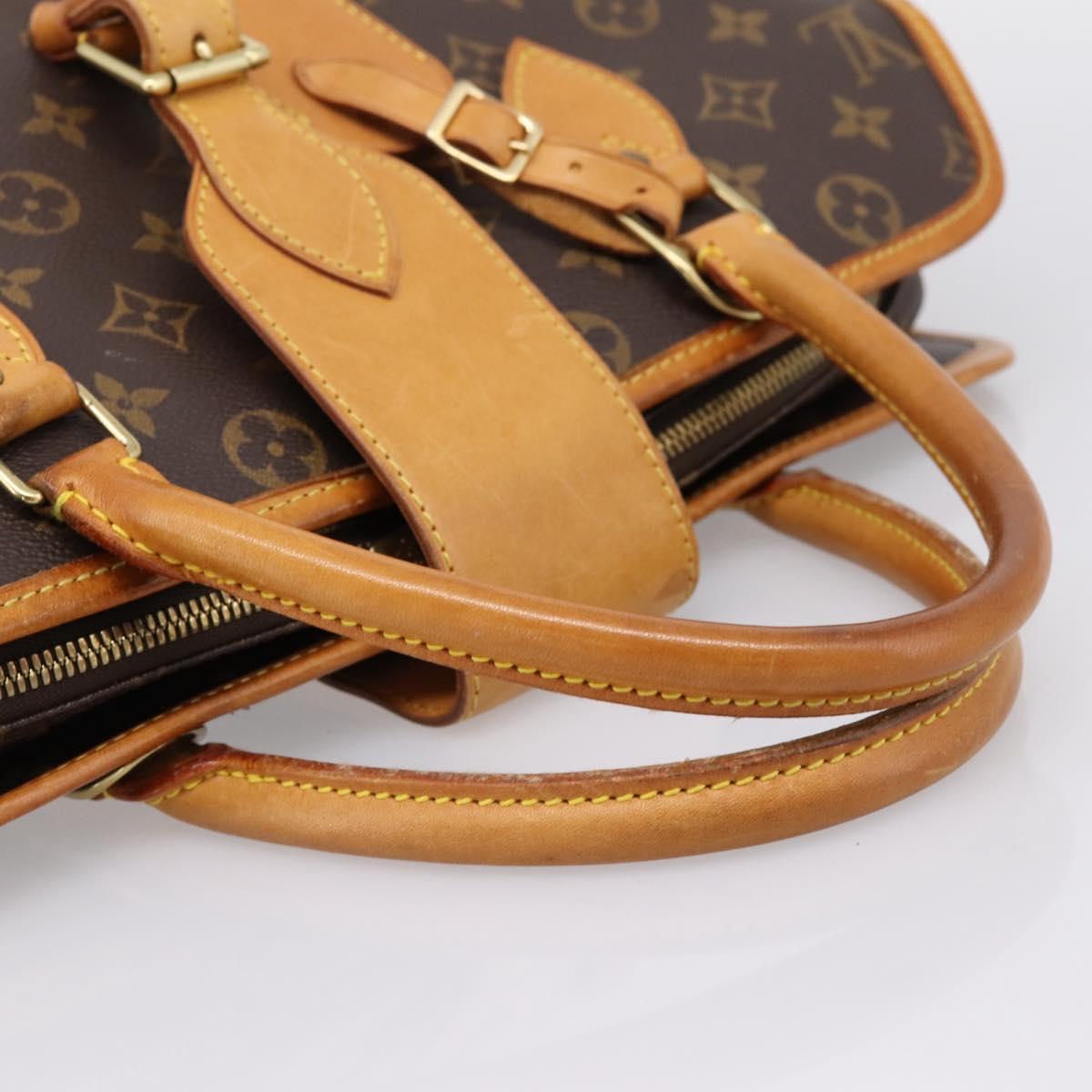 LOUIS VUITTON Monogram Rivoli Hand Bag M53380 LV Auth BA15193