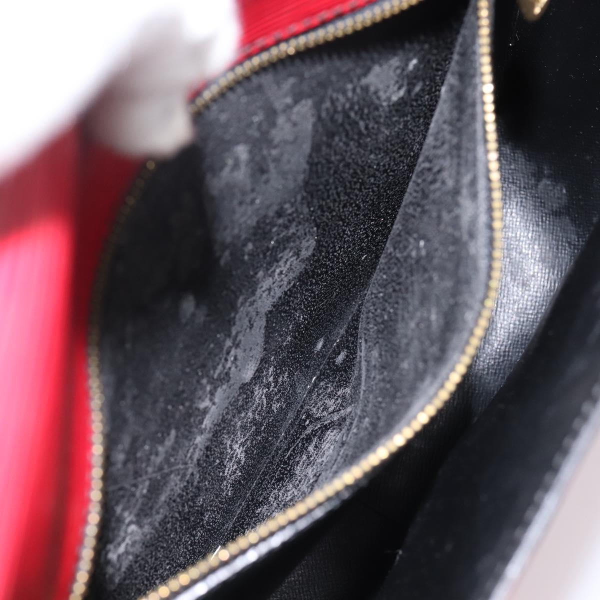 LOUIS VUITTON Epi Saint Cloud GM Shoulder Bag Red M52197 LV Auth BA15197