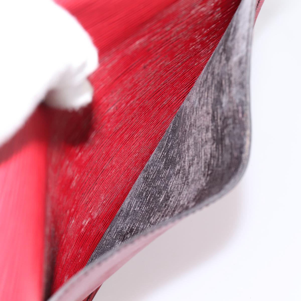 LOUIS VUITTON Epi Saint Cloud GM Shoulder Bag Red M52197 LV Auth BA15197