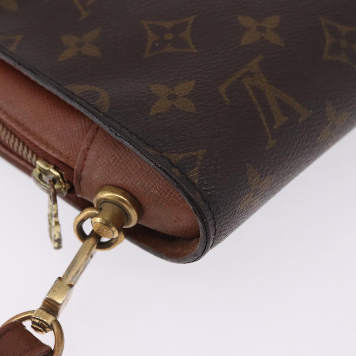 LOUIS VUITTON Monogram Orsay Clutch Bag M51790 LV Auth BA15200