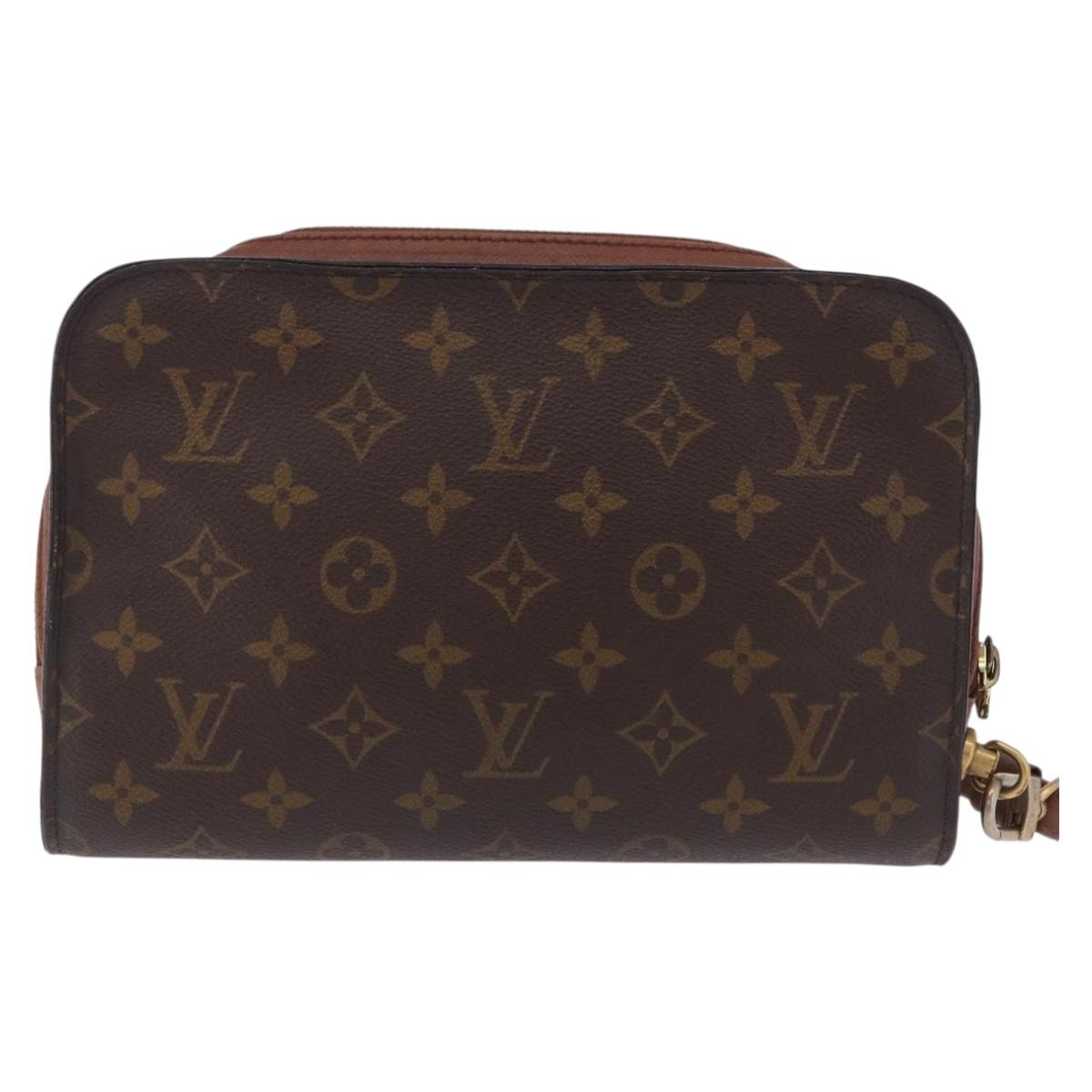 LOUIS VUITTON Monogram Orsay Clutch Bag M51790 LV Auth BA15200