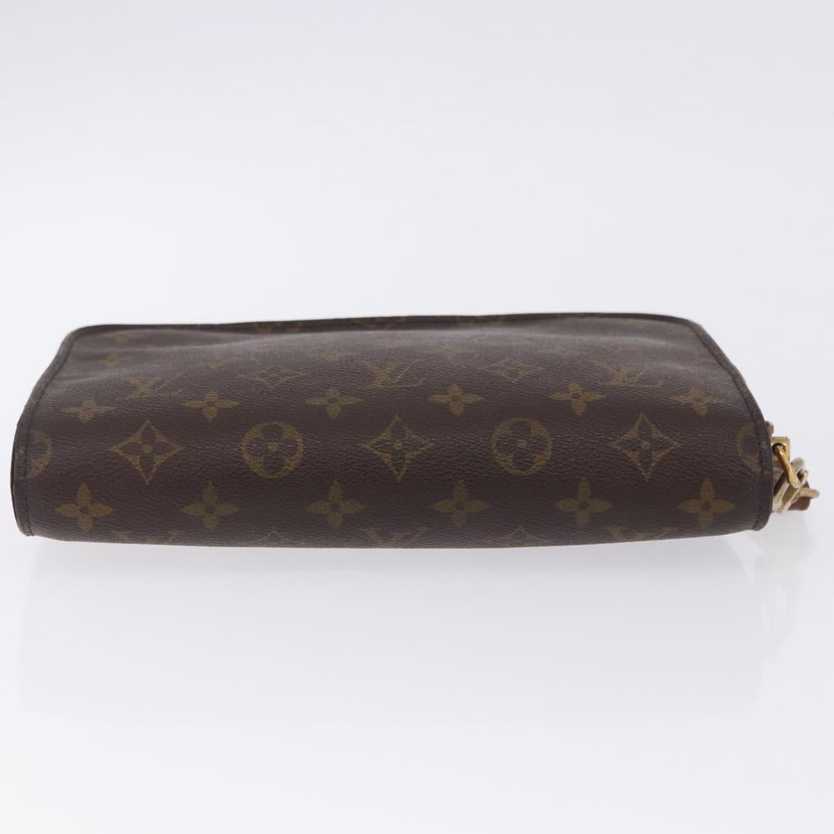 LOUIS VUITTON Monogram Orsay Clutch Bag M51790 LV Auth BA15200